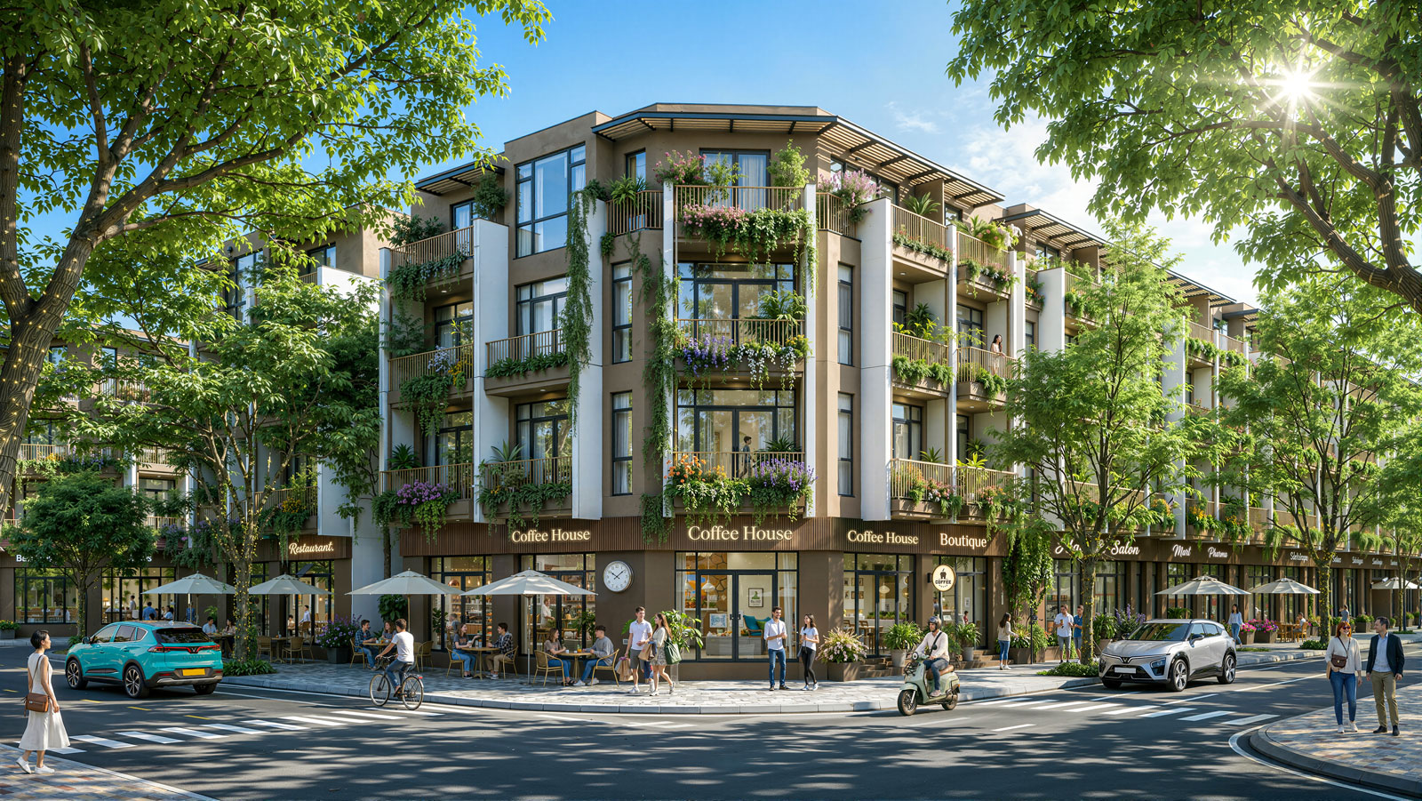 Mau Nha Pho Vinhomes Saigon Park_Kien Truc Nhiet Doi