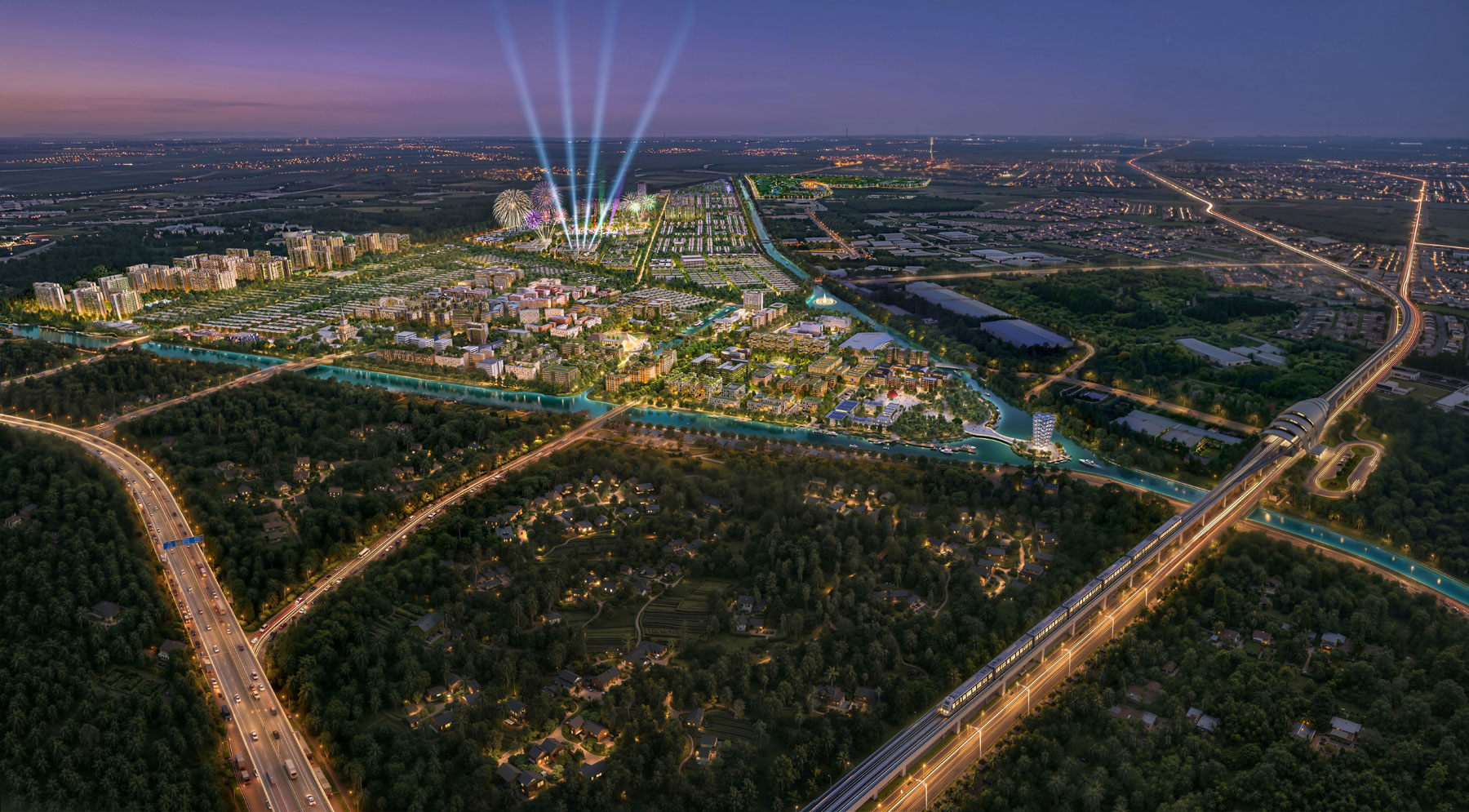 Phoi Canh Tong The Vinhomes Saigon Park_View Tu Metro